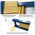 thumbnail image 4 of Musical Washboard Solid Wood Percussion Instrument Educational Wooden Musical, 4 of 6