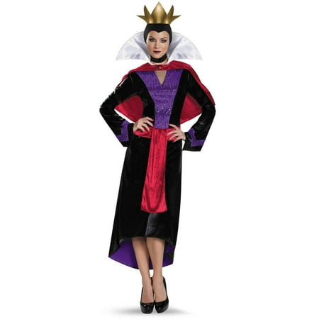 Disney Deluxe Evil Queen Women's Plus Size Adult Halloween Costume,