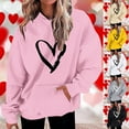 thumbnail image 2 of Hoodies Woman Autumn Winter Hoodie Sweatshirt Pullover Tops Long Sleeved Comfortable, 2 of 6