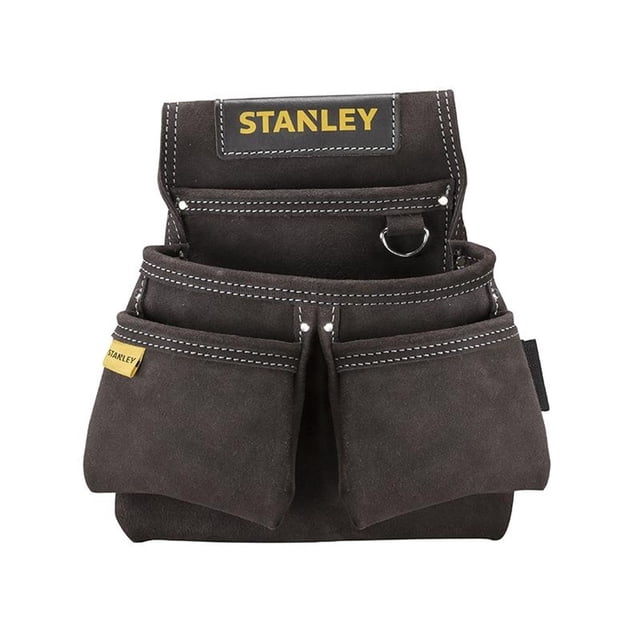 Stanley Hand Tools Stst1-80116 Leather Double Nail Pocket Pouch
