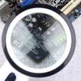 thumbnail image 5 of Handheld 30X Magnifying Glass with 12Pcs LED Light for Inspect Maps Stamps Jewelry, 5 of 5