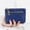 Blue, variant on SIFANA Fashion PU Leather Coin Purse Women Change Purses Kids Pocket Wallets Holder Zipper Pouch Card Holder