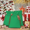 thumbnail image 6 of Xecao Forestgreen Print Burlap Gift Bags with Drawstring and Gift Tags, Gift Bags, Burlap Bags, Jute Bags for Party, Christmas, DIY Craft Bags-Small, 6 of 9