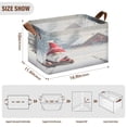thumbnail image 2 of Ryvnso Christmas Gnome in Winter Storage Bins Large Basket Foldable Cube Toys Organizer with Handles 1 PC, 2 of 7