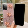 thumbnail image 6 of for Samsung Galaxy A15 5G Glitter Case,Cute 3D Butterfly Bling Glitter Sparkle Shiny Soft TPU Silicone Clear Shockproof Women Girls Slim Thin Protective Phone Case for Galaxy A15 5G 6.5",Pink, 6 of 12