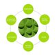 thumbnail image 4 of BESTYASH Macetero Colgante De Fieltro Con Bolsillos Para Plantas Suculentas Y Vegetales, 4 of 6