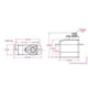 thumbnail image 4 of Servo digital Mini 2x 2.2G Perfke OH35P01 para micromodelos de aviones coches camiones, 4 of 9