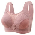 thumbnail image 2 of Betivan Women's Wireless T-Shirt Bra Soft Padded Pull-On Full Coverage Everyday Bra Solid Color Basic Bras for Women, 2 of 9