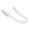 thumbnail image 1 of USB Powered Night Light 8LED 360-Degree Bendable Lamp Originality Reading Lamp for Home Living RoomWhite, 1 of 9