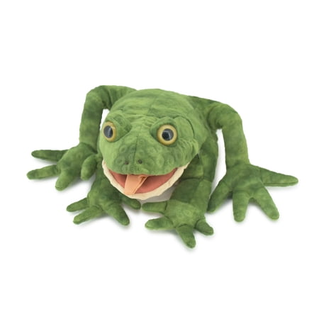 Frog Hand Puppet Very Nice Plush Frog Stuffed Amphibian Educational Realistic Lifelike Model Gift 18 FM37 B415