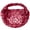 Red, variant on Barrettes Set Elegant Floral Beaded Wide Headbands For Women Fashionable Hair Accessories For Casual Attire Evolving Style Statement,19.69×6.69inch,Red