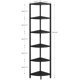 thumbnail image 3 of Estantería de esquina IRCPEN CS-001B3, 160 cm, metal, madera negra, 3 of 8