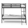 thumbnail image 6 of Storkcraft Newport Classic Convertible Twin Bunk Bed for Bedroom Gray, 6 of 12