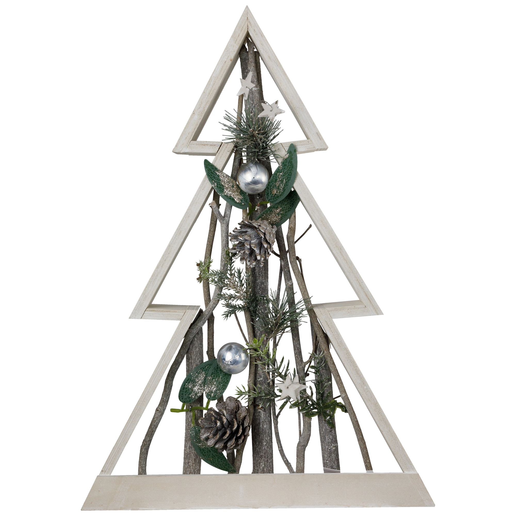 Northlight Stars and Pinecones Christmas Tree Decoration - 17.5"