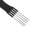 thumbnail image 3 of Eease 5pcs Carbon Lift Teasing Combs with Metal Prong Stainless Steel Hair Salon, 3 of 5