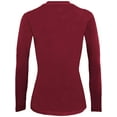 thumbnail image 2 of Women's Under Scrub Tee Crew Neck Long Sleeve T-Shirt, 2 of 6