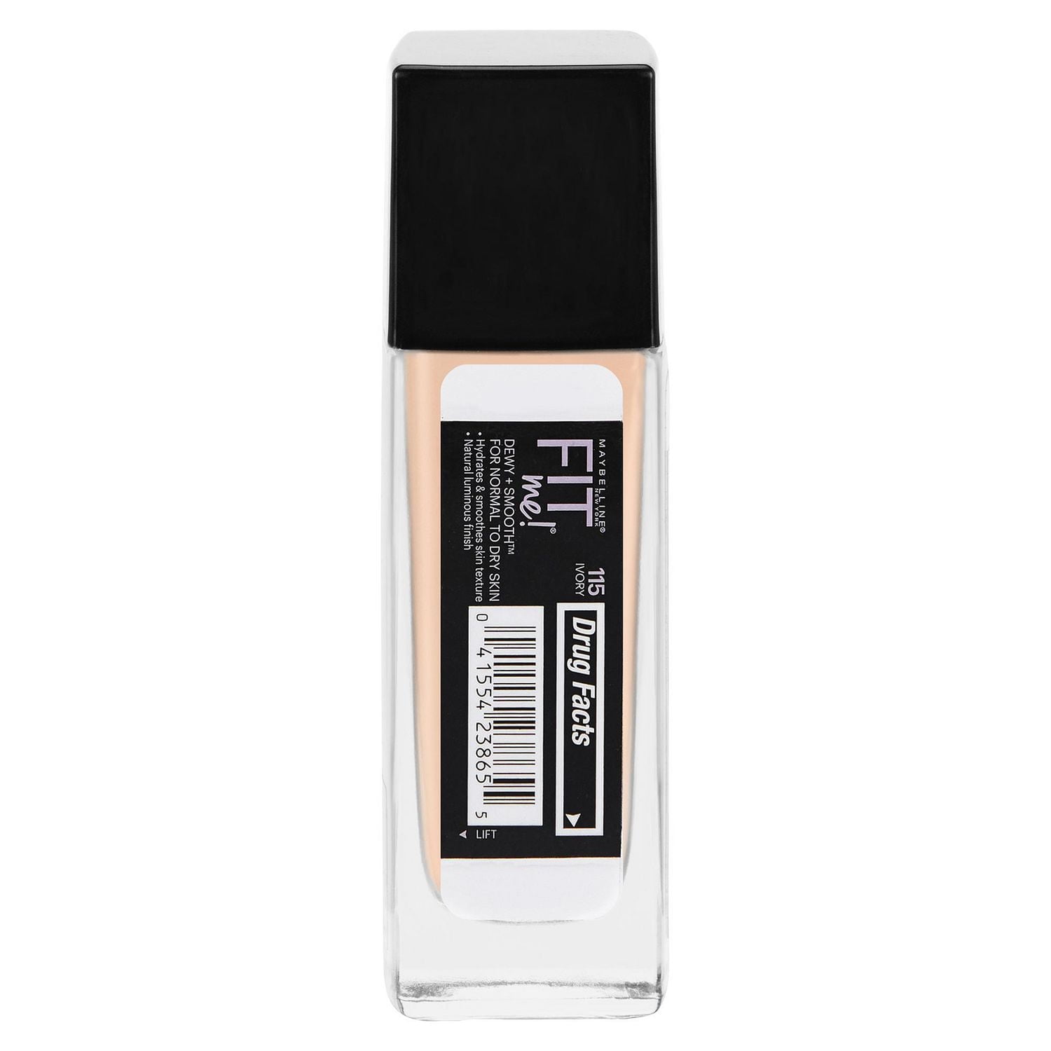 Maybelline New York Fit Me®, Hydrate + Smooth Liquid Foundation, 30  ML, 1 fl oz, 30 mL