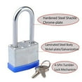 thumbnail image 3 of On Sale Clearance! Pedty tool Bag,2X Dust Lock,40Mm Thousand Layer Lock 2Pc,Laminated Key Lock 2 Same Key Padlocks Long 2 Pack, 3 of 4