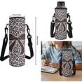 thumbnail image 7 of Pzuqiu Leopard Print Bow School Backpack for Girls 4 Piece 17 Inch Large Capacity Bookbag with Lunch Box Pencil Case Water Bottle Holder Lightweight Breathable Schoolbag for Middle School, 7 of 7