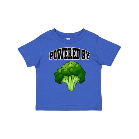 

Inktastic Powered by Broccoli Boys or Girls Toddler T-Shirt