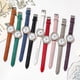 thumbnail image 2 of Relojes de mujer Reloj de pulsera analógico de cuarzo pequeño para mujer Reloj de cuero casual, rosa, 2 of 4