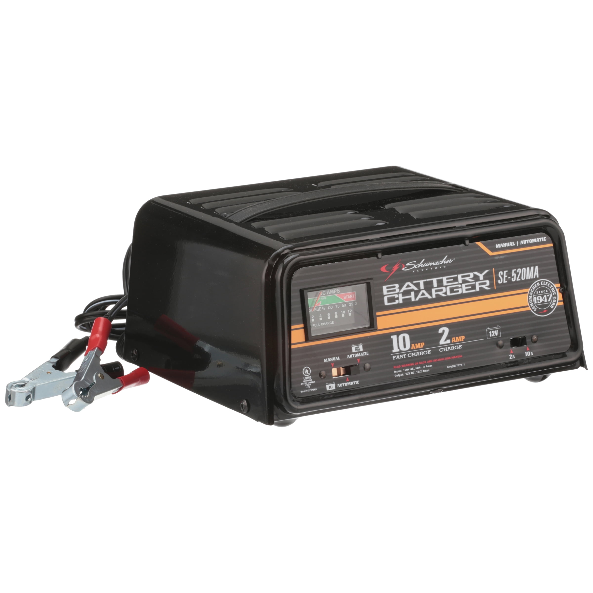 Schumacher® 12V Manual/ Automatic Battery Charger Box 