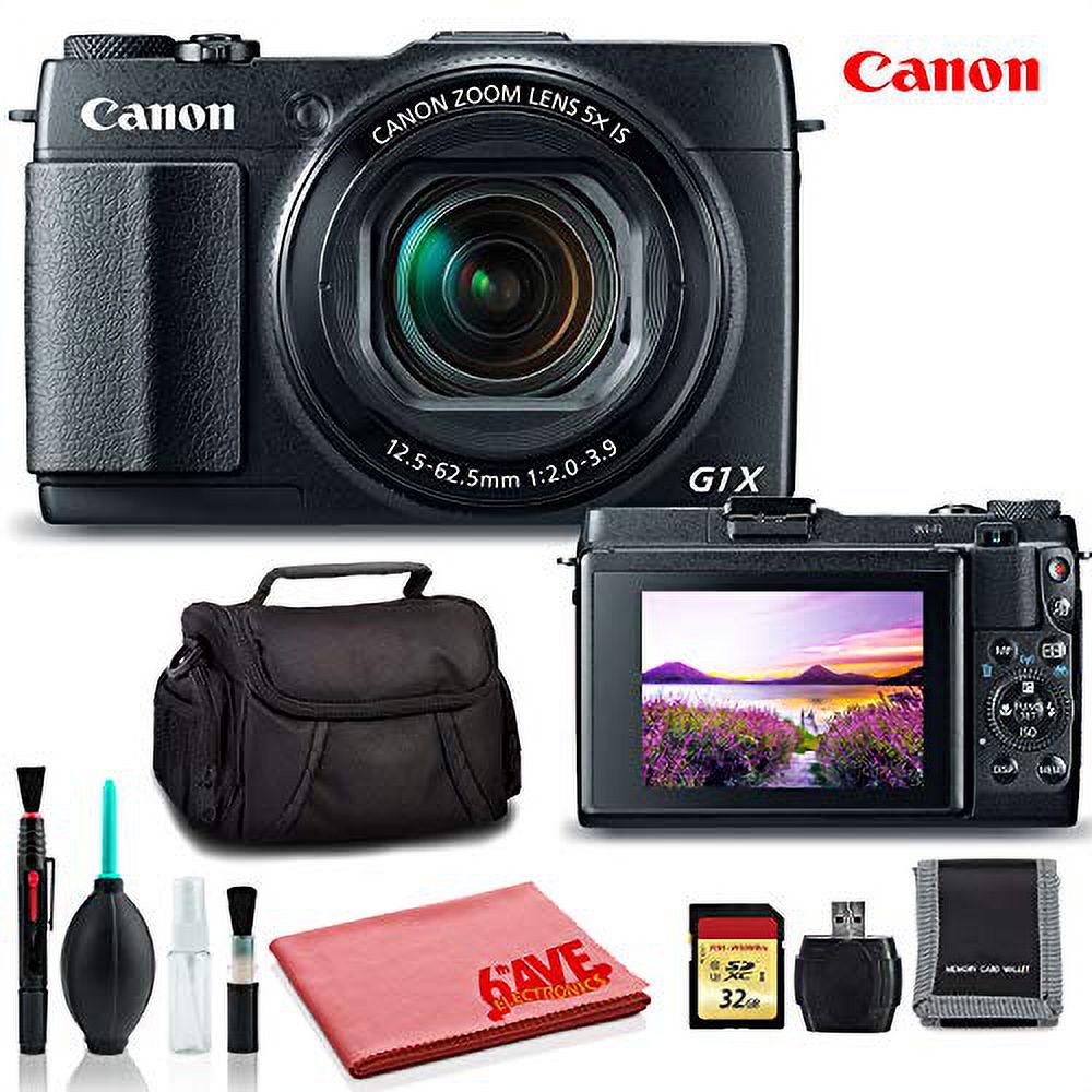 Canon PowerShot G1 X Mark II Digital Camera (International Model) - Ultimate Kit - image 4 of 4