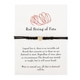 thumbnail image 2 of Red String Bracelet For Good Luck Adjustable String Bracelets Knots Bracelet Gifts For Women, 2 of 6