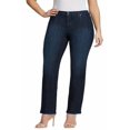 thumbnail image 2 of Pantalones Gloria Vanderbilt Amanda High Rise, cónicos, azul oporto, 2 of 4