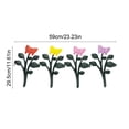 thumbnail image 3 of KTFgvq Decorative Garden Fence Border, Rustic Wood Style, Easy Assembly, Landscape Edging for Flower Beds and Pathways, Multicolor, 3 of 7