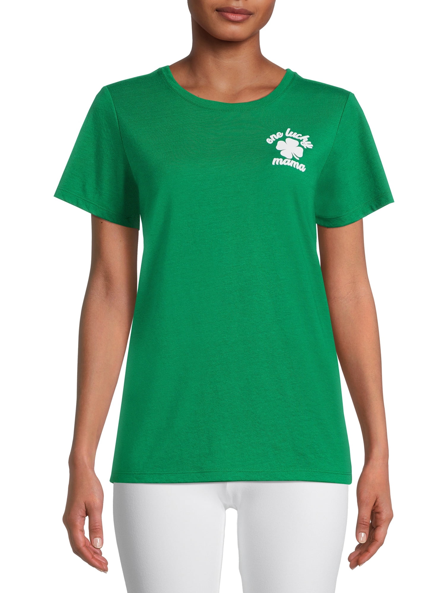 WAY TO CELEBRATE! Way to Celebrate Women's Lucky Mama Graphic T-Shirt