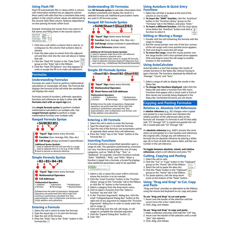 Windows 11 Quick Reference Training Tutorial Guide (Cheat Sheet of