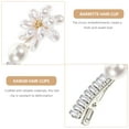 thumbnail image 3 of WRITWAA White Duckbill Hair Clip for Women, Stylish Hair Styling Accessory for Elegant Looks and Secure Hold, 3 of 8