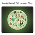 thumbnail image 2 of Valentine's Day Fluorescent Drawer Pulls: Round 4-Pack with Glow-in-the-Dark Knobs for Cabinets, Wardrobes, Dressers - Furniture Décor, 2 of 6