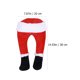 thumbnail image 2 of 2 unids Piernas de Papá Noel Vivid Xmas Santa Claus Piernas falsas Decoración de Navidad, 2 of 5