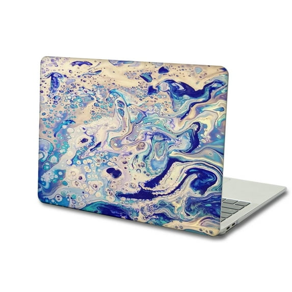 KSK KAISHEK Hard Shell Only for MacBook Air 13.6 Inch m2 with Retina Display Touch ID Type C Model: A2681 (Marble A 336)