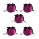 thumbnail image 1 of Se puede mezclar un lote mínimo de 5 uds De 20 colores bolsa de dulces de Navidad y Halloween bolsa de embalaje de regalo para dulces murciélago negro ANGGREK Otros, 1 of 8