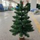 thumbnail image 5 of Pequeño árbol de Navidad de pino verde simulado con plantas, árboles de Navidad, adornos de escritorio para el hogar, decoraciones para la mesa de la fiesta de Navidad, 5 of 5