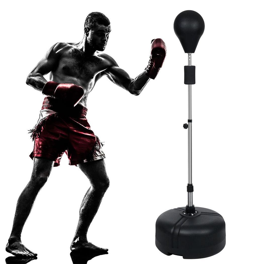 majik 360 degree lighted speed bag fitness and boxing trainer