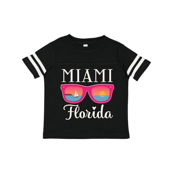 Inktastic Miami Florida Vacation Beach Trip Girls Toddler T-Shirt