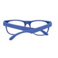 thumbnail image 4 of Retro Sunglasses - Dark Blue Frame / Clear Lens, 4 of 7