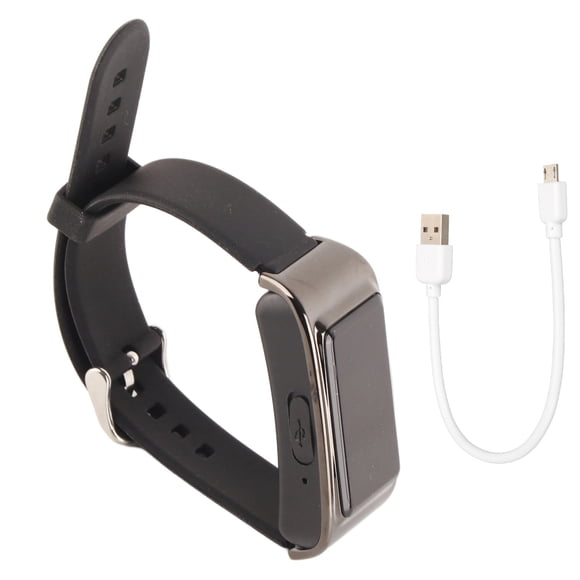 Reloj grabador HD Reducción de ruido Activado por voz Cámara a prueba de sudor Pulsera grabadora para reuniones Discurso 64G