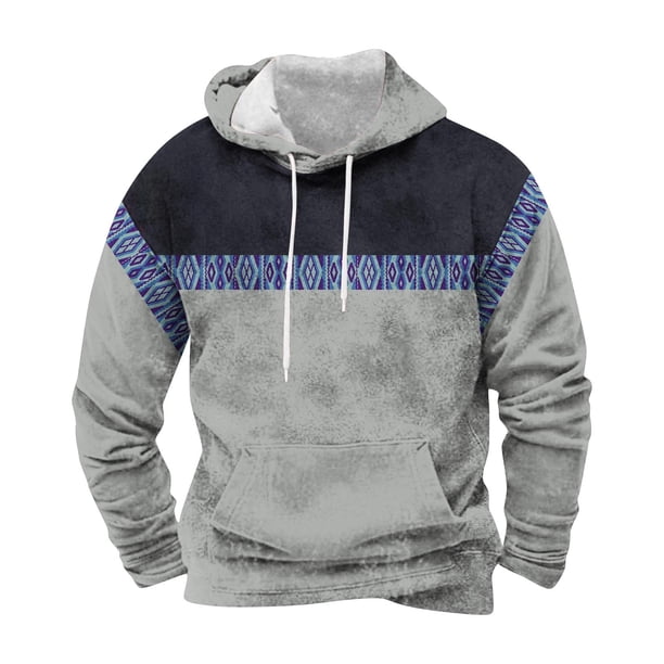 Sudadera con capucha para hombre, moda, estampado de movimiento, sudadera con capucha, blusa, blusa de poliéster para hombre