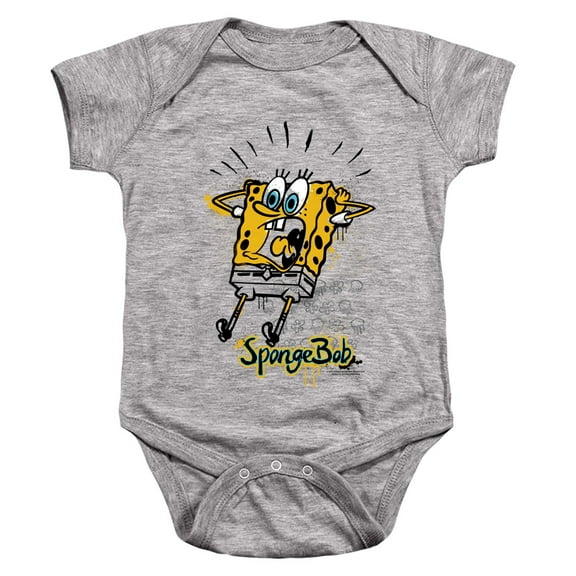 Spongebob Shocking! Unisex Infant Snap Suit for Baby