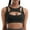 Black, variant on hotojiny Womens Sports Bras Large Bust High Support Yoga Workout Bras Push Up Full Coverage Racerback Running Bra