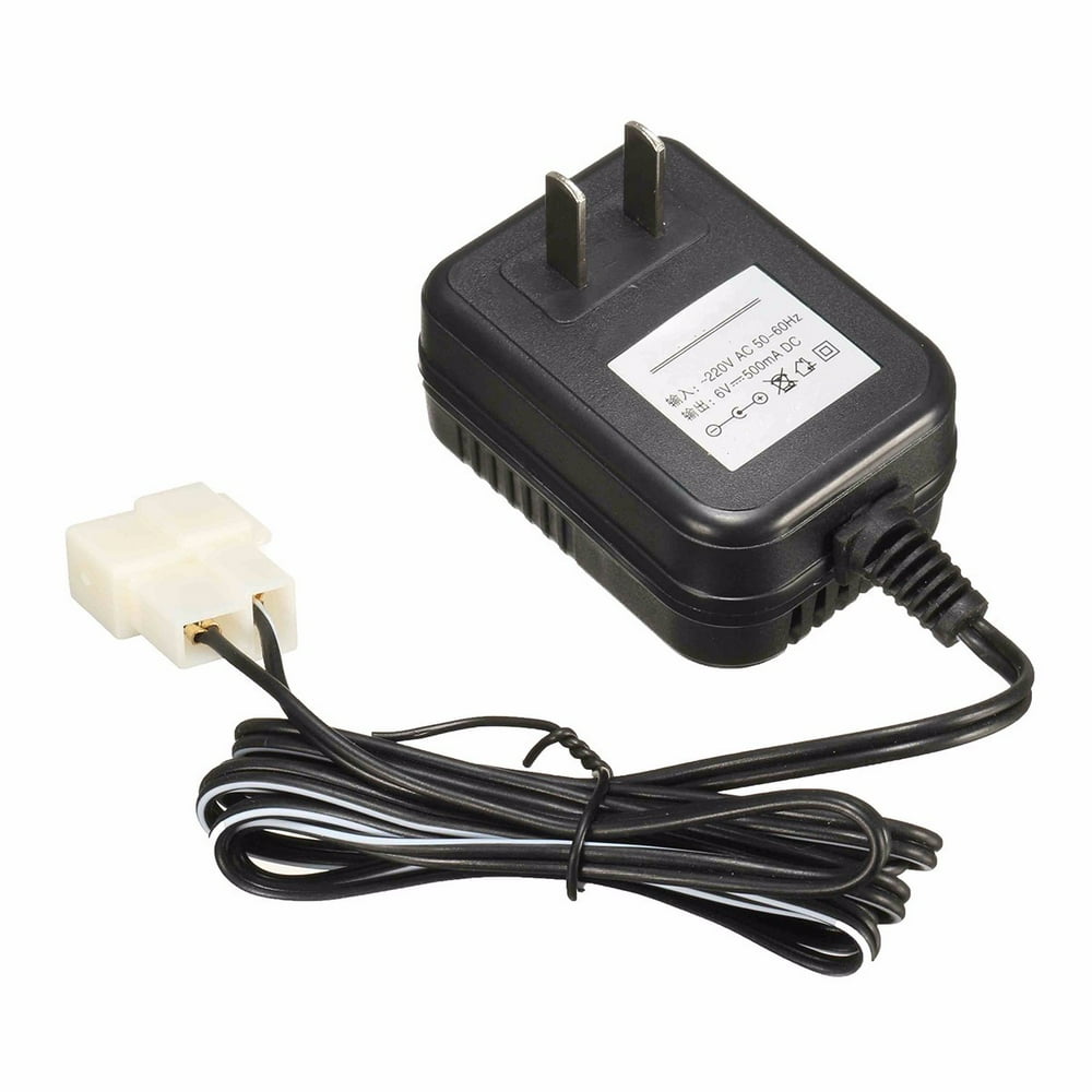 6V AC/DC 500ma Adapter Power Supply Wall Charger For Kid TRAX ATV Quad