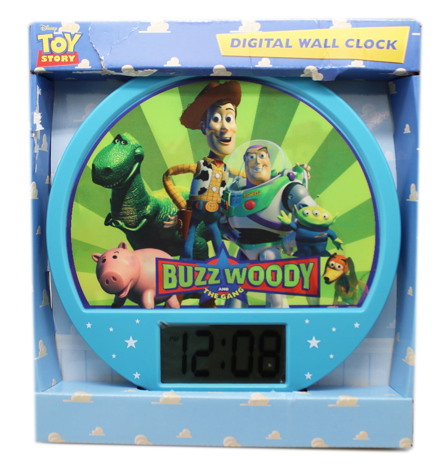 Disney Toy Story Woody Black Frame Wall Clock W81 