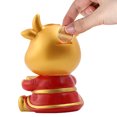 thumbnail image 3 of Vinyl Piggy Bank Creative Zodiac Ox Coin Bank Money Saver Money Saving Box, 3 of 10