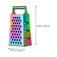 thumbnail image 2 of FRCOLOR Stainless Steel Cheese Vegetable Grater Hand Grater Slicer Vegetable Grating Tool, 2 of 8