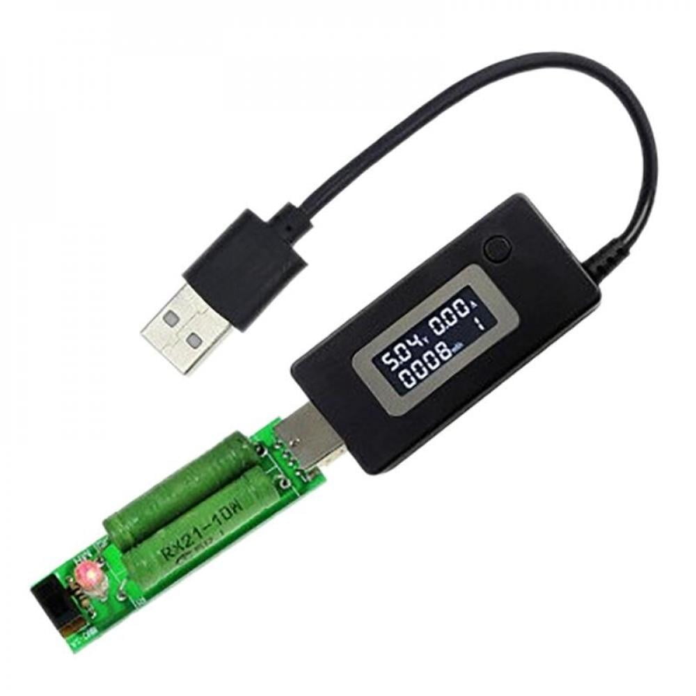 LCD Micro USB Charger Battery Capacity Voltage Current Tester Meter Detector 